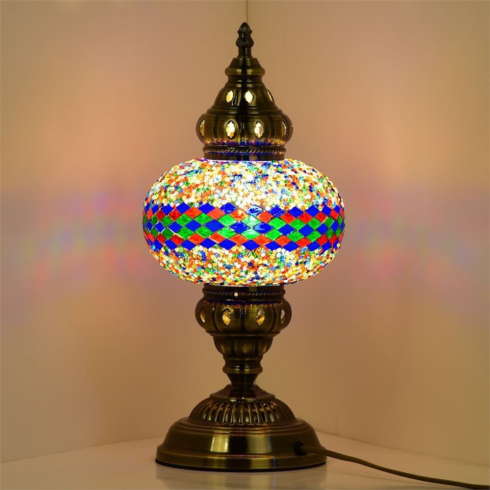 Moroccan Mosaic Led Desk Lamp